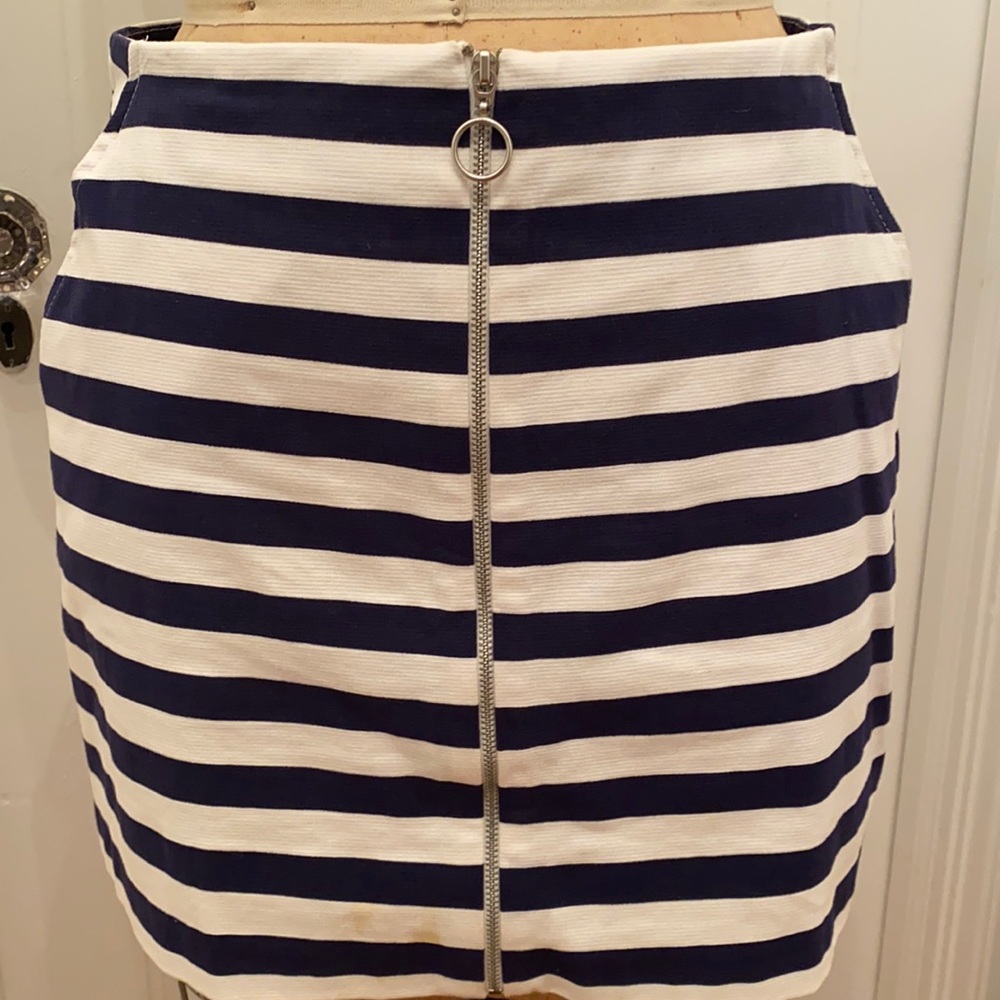 Striped Zara mini skirt